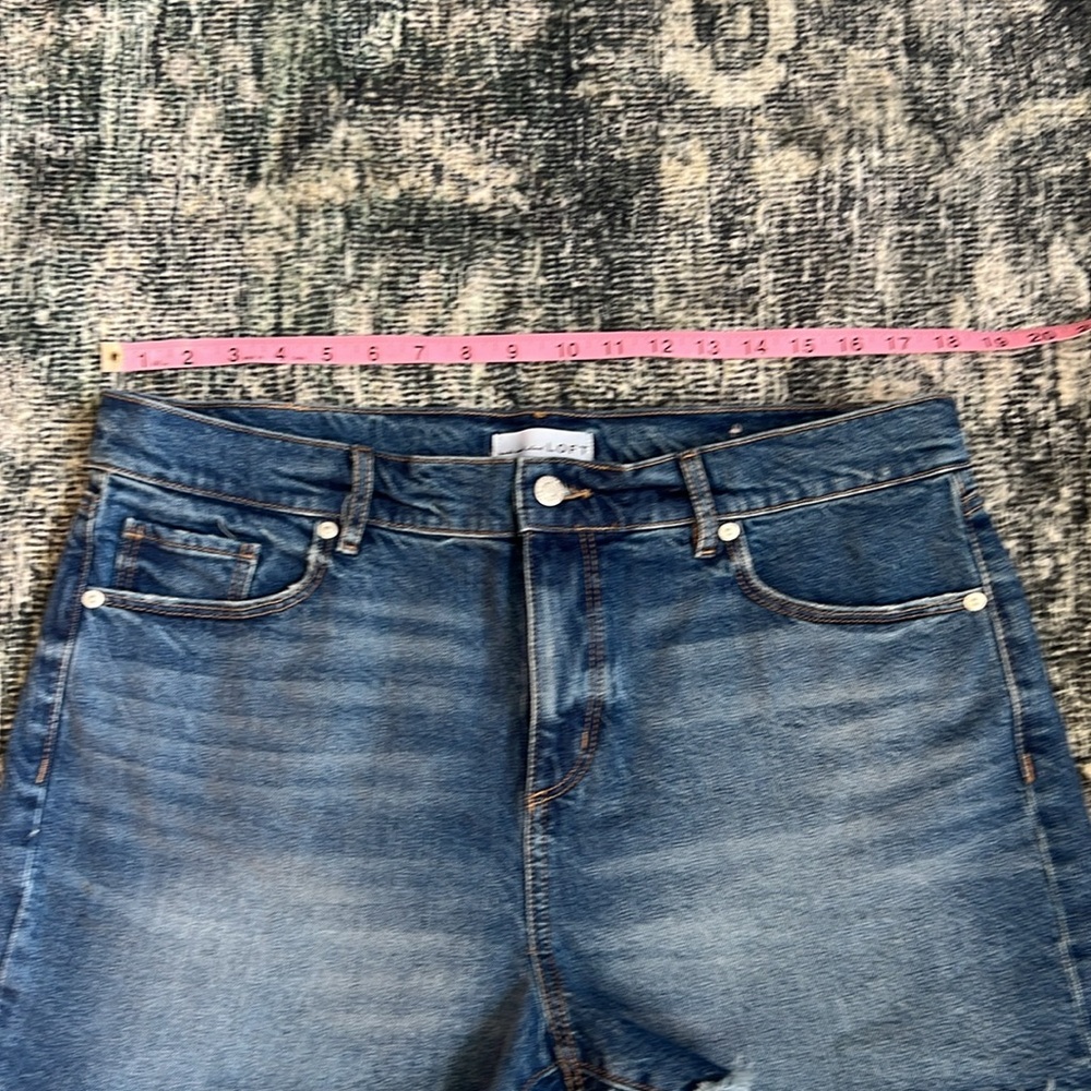 ⚡️NWT⚡️Ann Taylor High Rise Denim Shorts - Picture 6 of 8